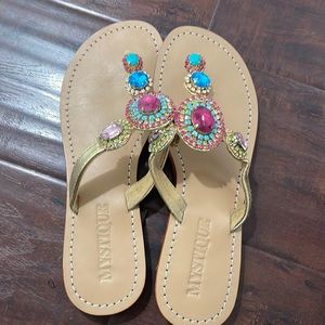 Mystique leather sandal